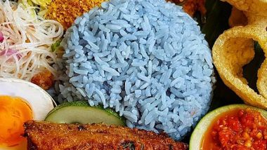 Blue Rice or Nasi Kerabu, This Asian Cuisine Rice Dish Is Taking Instagram by Storm