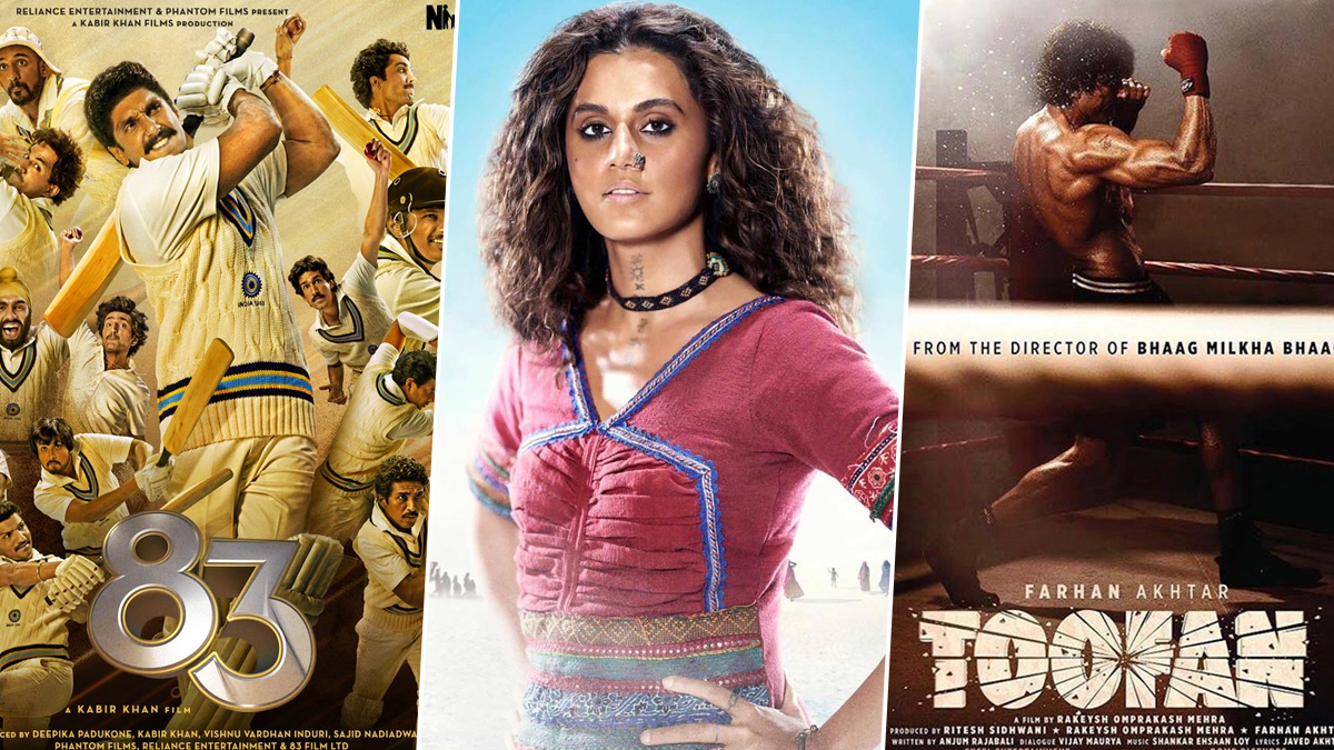 1200px x 675px - Taapsee Pannu's Rashmi Rocket to Ranveer Singh's 83, Every Upcoming  Bollywood Sports Movies Releasing in 2021! | ðŸŽ¥ LatestLY