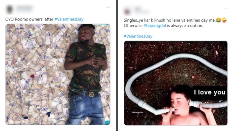 Valentine’s Day 2021 Funny Memes and Jokes Are Here by Singles for Singles! From Bajrang Dal to OYO Rooms, Hilarious V-Day Posts to LOL the Whole Day