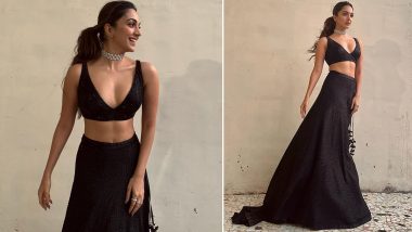 Kiara Advani Looks Bewitching in Black in her Newest Fashion Outing (View Pics)