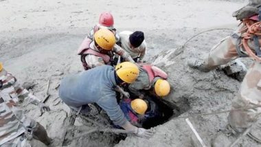 Uttarakhand Glacier Burst: Around 170 People Missing, 30 People Trapped in Tunnel Near Tapovan; ITBP Continues Search Operation