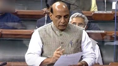 Indian Troops To Be at Dhan Singh Thapa Post Near Finger 3, Chinese Side To Keep Its Troop Presence in North Bank Area to East of Finger 8; Key Highlights of Rajnath’s Singh Address in Lok Sabha