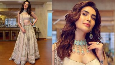 Karishma Tanna Shows You How to Ditch All the Reds and Pick Something Subtle This Wedding Season (View Pics)