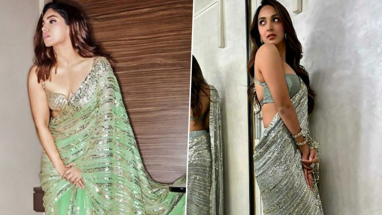Fashion Faceoff: Kiara Advani or Bhumi Pednekar, Who Nailed this Manish Malhotra Saree Better?