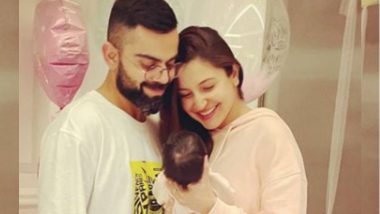 Anushka Sharma, Virat Kohli Request Media to Not Publish Daughter Vamika's Pics After Her Face Reveal During India vs South Africa ODI Match  (View Statement)