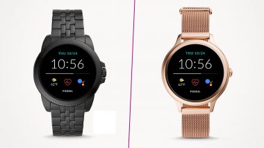 Fossil Gen 5E Smartwatch with Heartrate Monitoring & Snapdragon 3100 SoC Launched in India at Rs 18,495