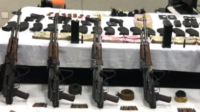 Jammu and Kashmir: Huge Cache of Weapons Recovered From Reasi District