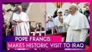 Pope Francis Makes Historic Visit To Iraq: Pope, Grand Ayatollah Ali Sistani, Top Shiite Cleric Plead For &lsquo;Peace&rsquo;