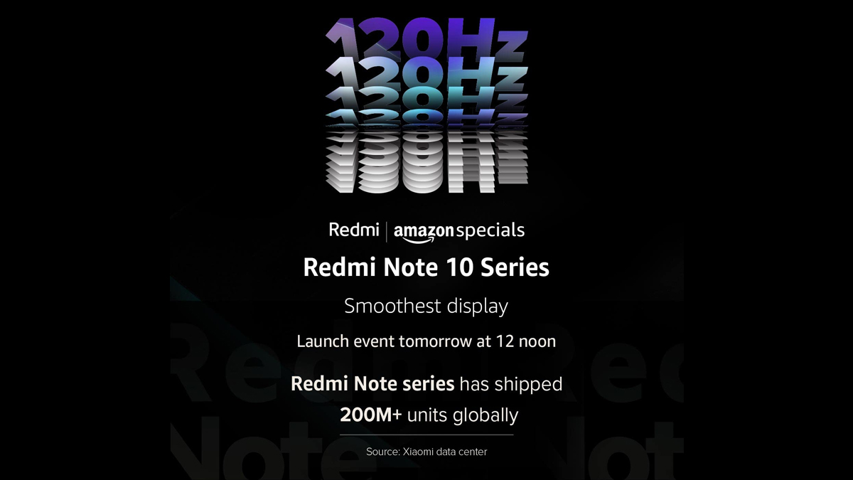 Redmi Note 10 Series Launching Tomorrow in India; Check Expected Prices, Features & Specifications