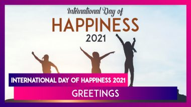 International Day of Happiness 2021 Greetings, Messages, Wishes, HD Images & Telegram Photos