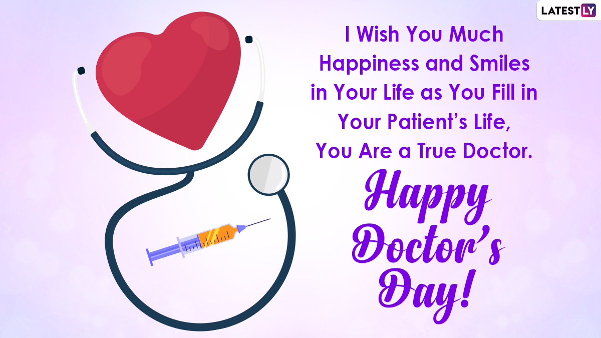 Happy Doctors' Day 2021 Wishes, Greetings & Quotes : Send Facebook  Greetings, GIFs, Signal Messages, WhatsApp Stickers & Telegram Photos to  Appreciate Doctors amid the Pandemic | 🙏🏻 LatestLY