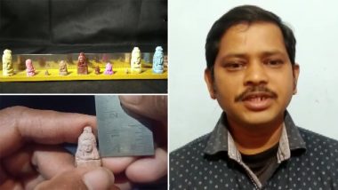 Mahashivratri 2021 Special: Satya Narayan Maharana, Odisha Artist Creates Unique Miniature Idols of Lord Shiva and Shivlings to Mark the Auspicious Occasion