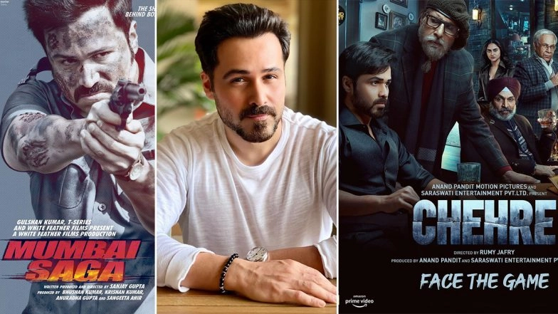 Mumbai Saga and Chehre: Emraan Hashmi Opens Up on His Two Major Projects, Says ‘This Year Is Interesting and I Am Very Proud of These Releases’