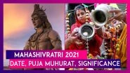 Mahashivratri 2021: Date, Puja Muhurat, Significance & How To Perform Puja At Home Due To Pandemic