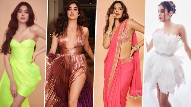 Janhvi Kapoor Birthday Special: We Distinguish Her as Someone Who Believes in Making Exuberant Appearances (View Pics)