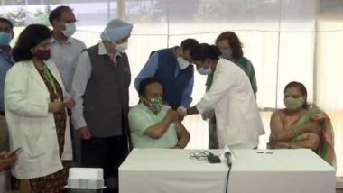 Harsh Vardhan Takes Second Dose of COVID-19 Vaccine