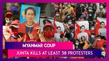 Myanmar Coup: Junta Resorts To Killing Protesters, At Least 38 Dead; Protesters Return To Streets Of Yangon, Mandalay