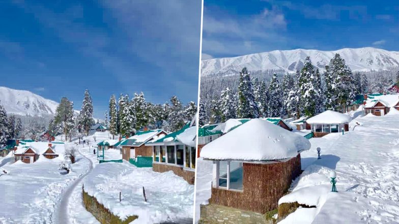 Gulmarg In Jammu and Kashmir Recieves Fresh Snowfall! Stunning Pics & Videos Will Make Your Soul Sparkle With Joy