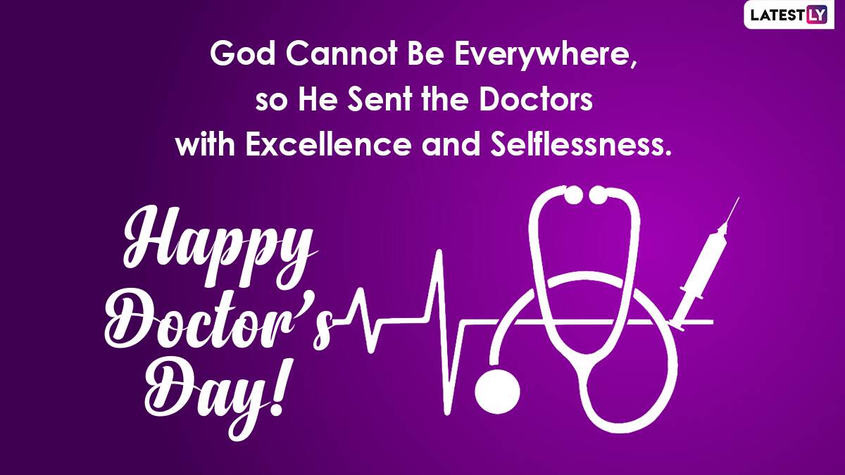 National Doctors' Day (US) 2021 Quotes, Messages & Wishes: Telegram  Greetings, HD Images, Wallpapers, GIFs, WhatsApp Stickers & Signal Pics to  Appreciate the Contribution by Physicians | 🙏🏻 LatestLY