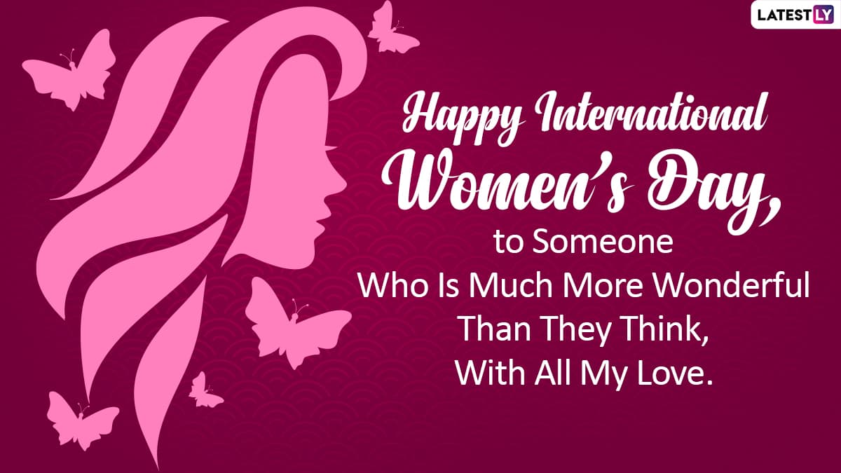 Happy Women's Day 2021: Wishes Images, Quotes, Status, Messages, HD  Wallpapers, Photos, GIF Pics, Greetings Card