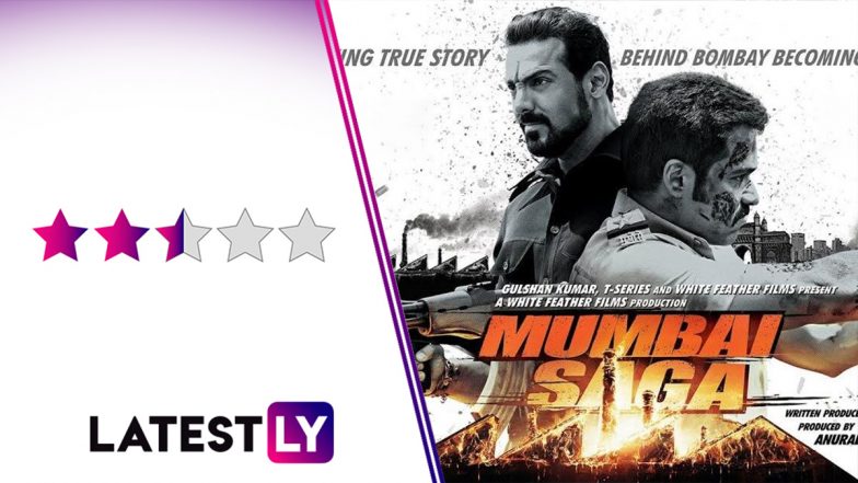 Mumbai Saga Movie Review: John Abraham and Emraan Hashmi's Face-Off Is The Only Saving Grace Of This Ordinary Outing!