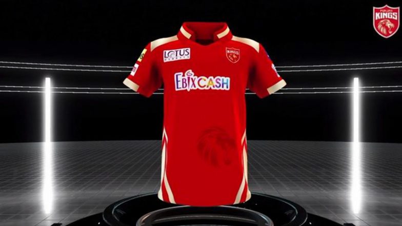 Punjab Kings' New IPL 2021 Jersey Launched: Check Out PBKS's Latest Kit for Indian Premier League 14