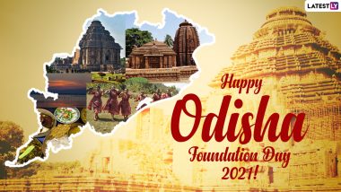 Happy Odisha Day 2021 HD Images & Wallpapers: WhatsApp Stickers, GIF Greetings, Facebook Messages & SMS to Celebrate Utkala Dibasa
