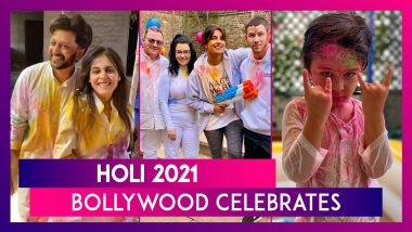 Holi 2021: Priyanka Chopra, Kangana Ranaut, Riteish Deshmukh & Genelia D’Souza, Soha Ali Khan Celebrate The Festival Of Colours