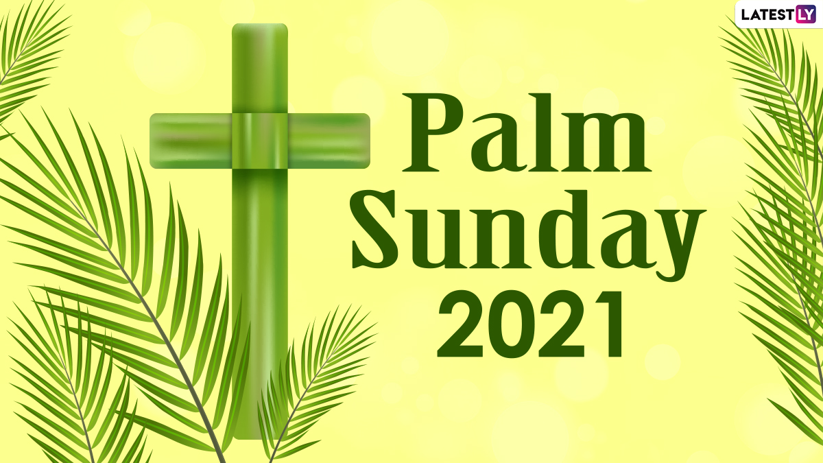 palm sunday 2021 date