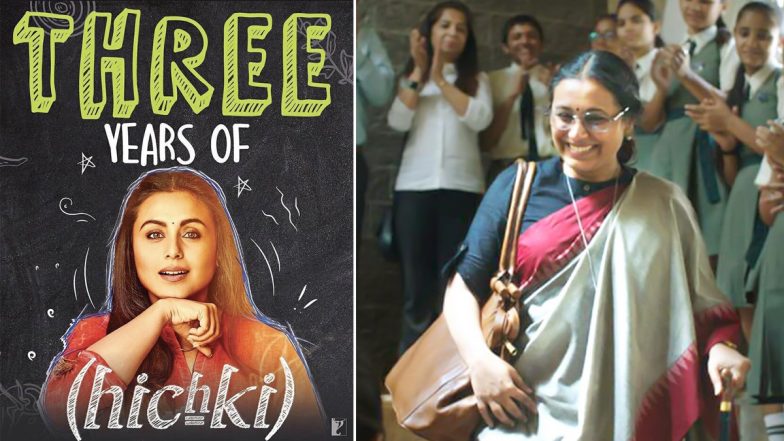 Hichki Completes 3 Years: Rani Mukerji Remembers Using Late Father’s Walking Stick in the YRF Film