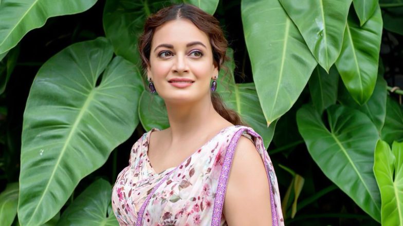 Dia Mirza Celebrates World Elephant Day With Newborn Avyaan, Shares the First Glimpse of Her Son (View Pic)