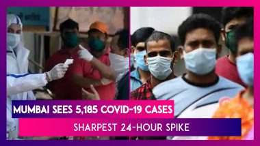 Mumbai Sees 5,185 COVID-19 Cases, Sharpest 24-Hour Spike, Maharashtra Reports 31,855 Cases, Highest Single Day Surge