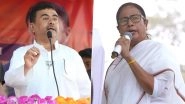 BJP Slams Mamata Banerjee For Skipping PM Narendra Modi's Cyclone Yass Review Meet; Suvendu Adhikari Says West Bengal CM is Insensitive to Sufferings of People of State