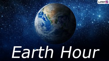 Happy Earth Hour 2021 Quotes and HD Images: ‘Save Earth’ Slogans, WhatsApp Stickers, Facebook Greetings, Signal Messages & Telegram Photos To Encourage Everyone To Support Our Nature