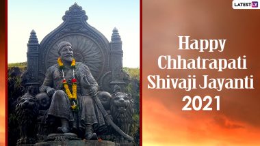 Shiv Jayanti Tithi 2021 HD Images & Wallpapers: Greetings, Wishes, Messages, Chhatrapati Shivaji Maharaj Pics with Quotes & Telegram Photos to Celebrate Chhatrapati Shivaji Jayanti