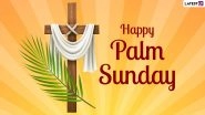 Holy Week Palm Sunday 2021 Images & HD Wallpapers for Free Download Online: Wish Happy Holy Sunday With WhatsApp Messages and GIF Greetings