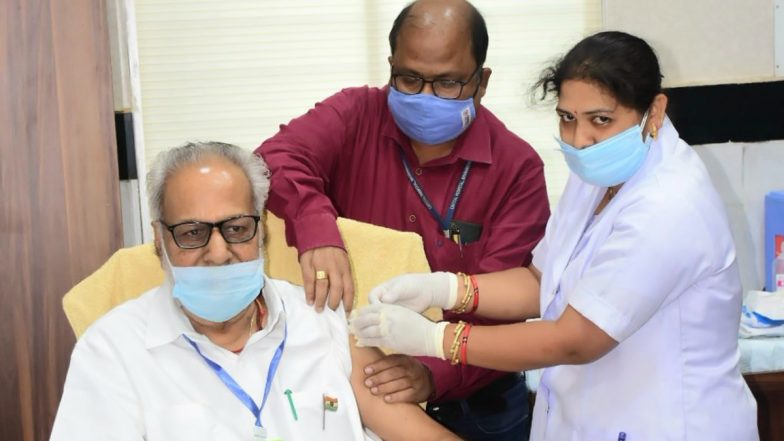 Odisha Governor Ganeshi Lal Gets First Shot of COVID-19 Vaccine