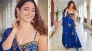 Yo or Hell No? Tamannaah's Blue Ethnic Dress By Ohaila Khan