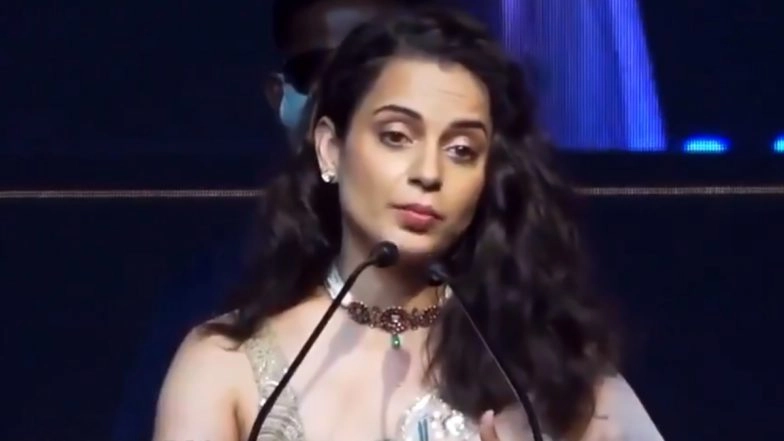 Kangana Ranaut Gets Emotional at Thalaivi Trailer Launch, Speaks About Her Bond with Director Vijay (Watch Video)