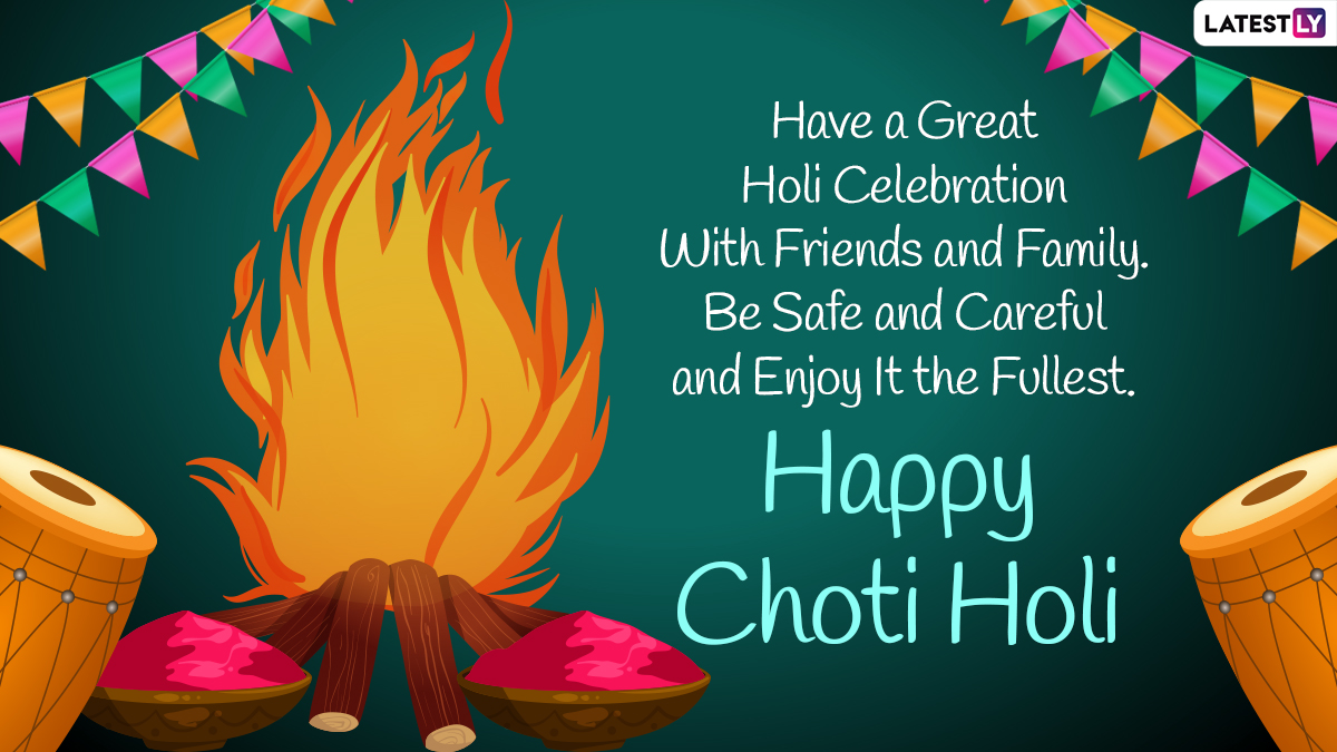 Happy Choti Holi Wishes, Holika Dahan 2021 HD Images and WhatsApp ...