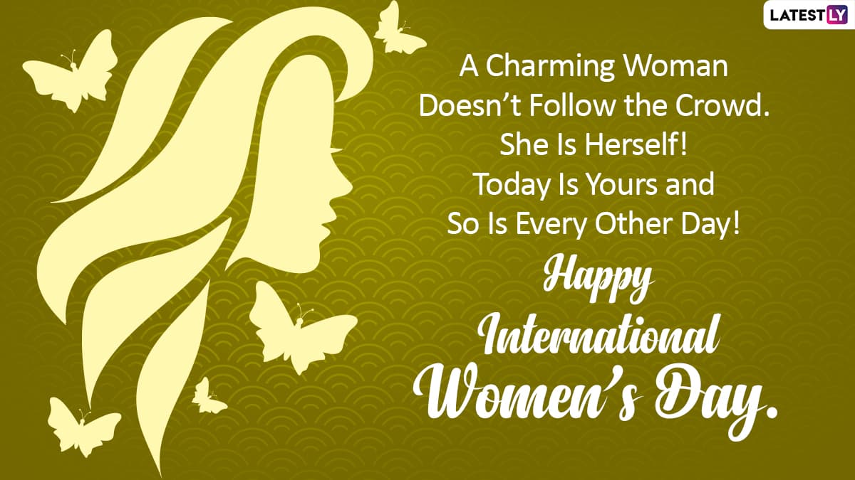 Happy Women's Day 2021: Wishes Images, Quotes, Status, Messages, HD  Wallpapers, Photos, GIF Pics, Greetings Card