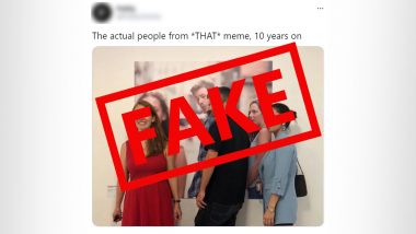 ‘Actual People From THAT Meme, 10 Years on,’ Fake Claim of Trio Recreating the Iconic ‘Distracted Boyfriend’ Photo Goes Viral, Here’s the Truth