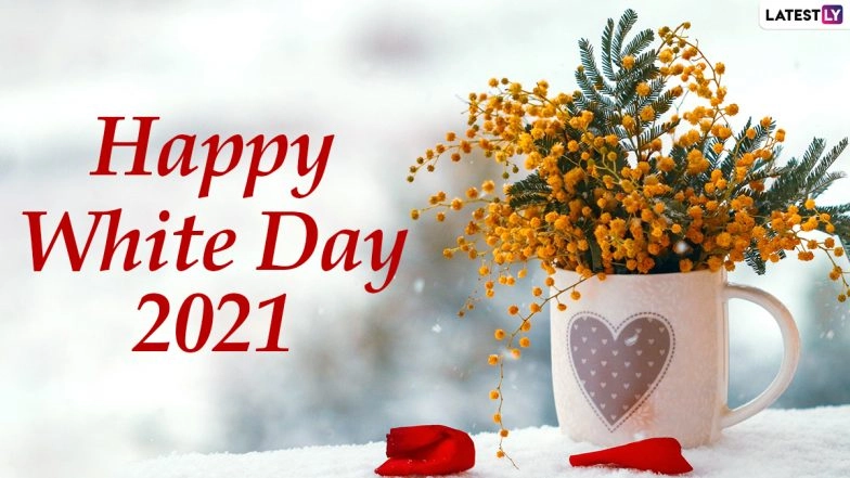 Happy White Day 2021 Messages: WhatsApp Stickers, Facebook HD Images, Signal Wishes, Romantic Quotes and Telegram Greetings to Send to Your Beau