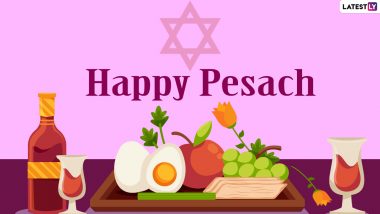 Happy Passover 2021 Wishes & Messages: WhatsApp Greetings, GIF, Chag Sameach Quotes, SMS, Facebook Status and HD Images To Celebrate Pesach