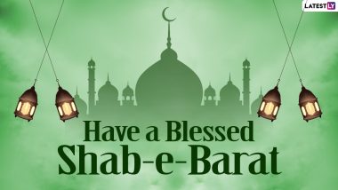 Shab-E-barat Mubarak Images & HD Wallpapers for Free Download Online: Wish Happy Shab-E-barat 2021 With WhatsApp Messages, Thoughts, Quotes and GIF Greetings