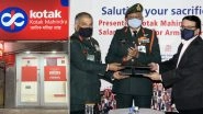 Kotak Mahindra Bank Signs MoU With Indian Army For Salary Accounts; Offers Unique Benefits
