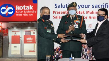 Kotak Mahindra Bank Signs MoU with Indian Army to Handle Salary Accounts of Personnel; Offers Unique Benefits