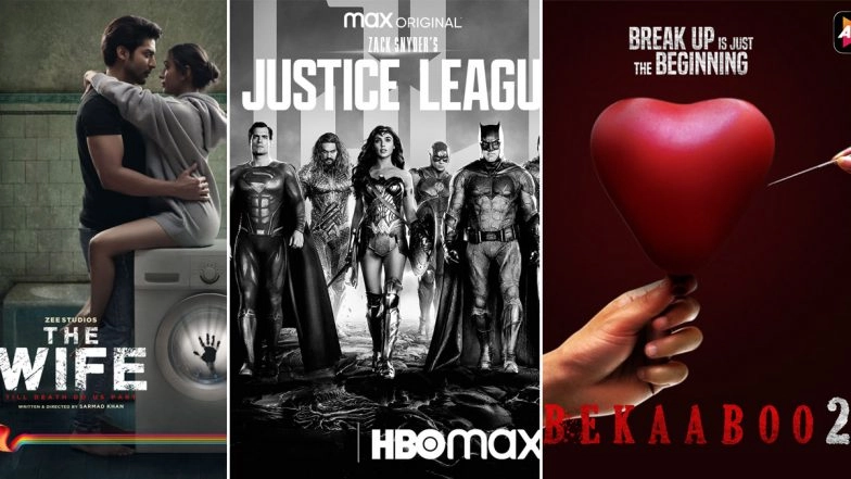 OTT Releases of the Week: Zack Snyder’s Justice League on HBO Max, Gurmeet Choudhary’s The Wife on ZEE5, Taha Shah’s Bekaaboo 2 on ALTBalaji and More