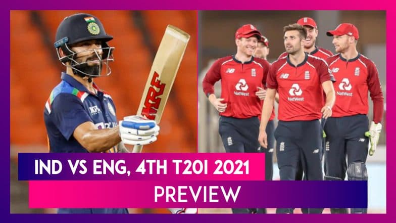 Ind vs eng 4th t20i 2021 preview & playing xis: virat kohli & co look to level series | 📹 watch videos from latestly