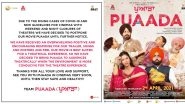 Puaada: Ammy Virk and Sonam Bajwa-Starrer Punjabi Rom-Com Theatrical Release Date Postponed Due to Rise of COVID-19 Cases